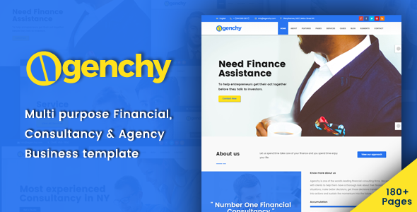 Agenchy - Modern Multipurpose HTML5 Template
