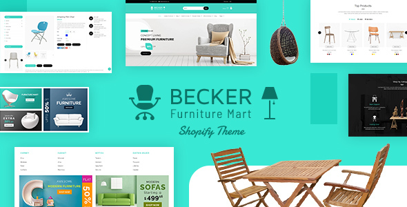 Becker | Furniture shop, Electronics Shopify Theme