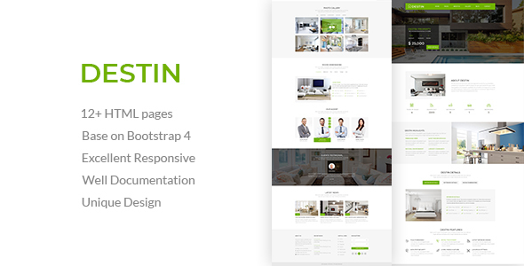 Preview image for Destin | Real Estate Single Property HTML5 Template