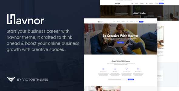 Preview image for Havnor - Corporate Responsive Multi-Purpose WordPress Theme