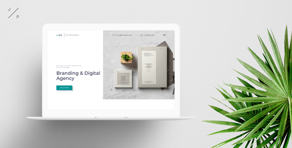 LINE - Branding Digital Agency Muse Template