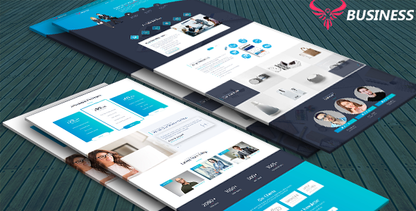 Business - BusinessCorporate Landing Page