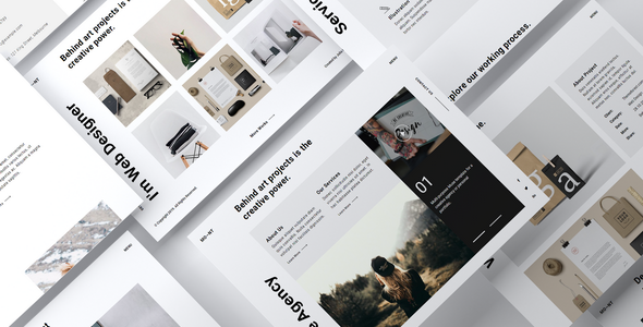 MONT - Creative Agency Portfolio Muse Template