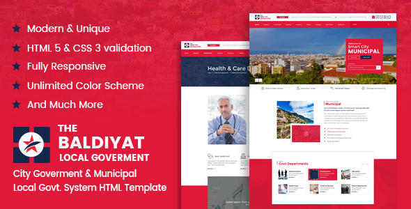 Baldiyaat - Town Planning Local Government Template