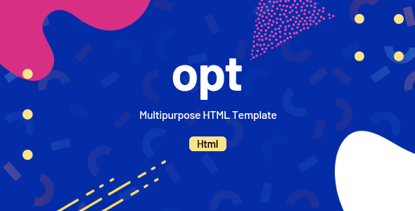 Opt - Multipurpose HTML Template listing image