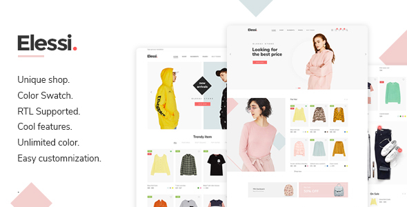 Elessi - Fashion Responsive Magento 2 Theme | RTL supported