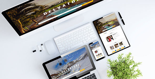 Delvatore Hotel Booking Bootstrap Template