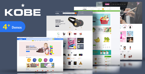 Product preview supplied for Kobe – Kids Toys Electronics Store HTML Template