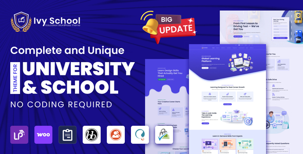 IvyPrep - School & University WordPress Theme