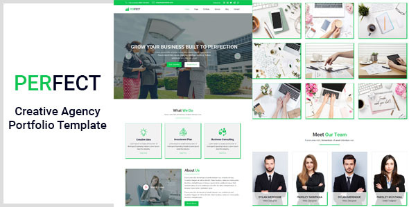 Perfect- Creative Agency Portfolio Template