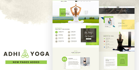 Adhi | Yoga, Meditation PSD