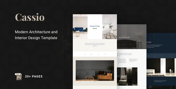 Cassio – Architect Creative Portfolio PSD Template