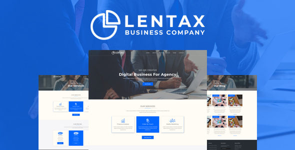 Lantex - Corporate & Business PSD Template