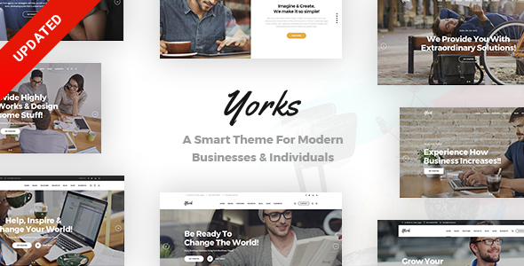 Yorks - A Smart Theme For Modern Businesses & Individuals