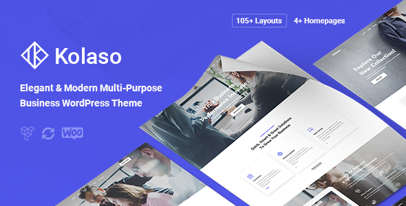 Kolaso - Modern Multi-Purpose WordPress Theme