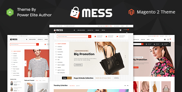 Mess - Responsive Magento 2 Theme