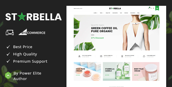 StarBella - Multipurpose Stencil BigCommerce Theme