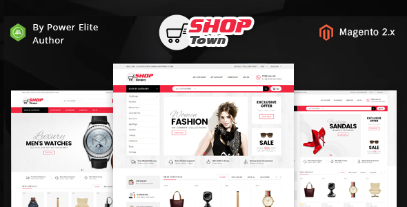 Shop Town - Responsive Magento 2 Theme
