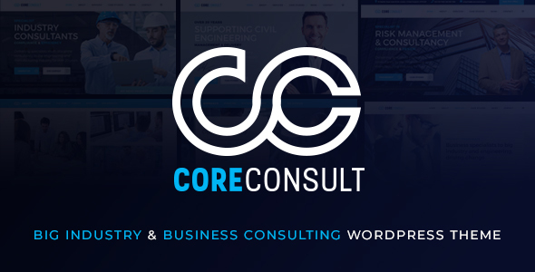 Product preview supplied for Coreconsult - Big Industry & Business Consulting WordPress Theme