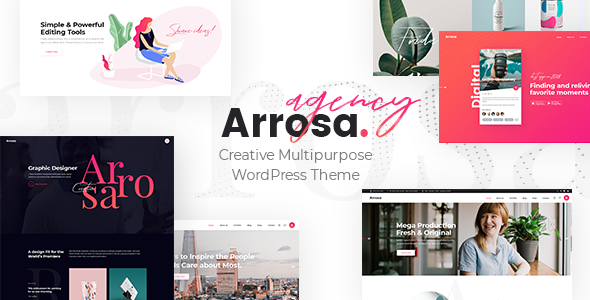Arrosa - Startup Business WordPress WordPress Theme