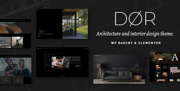 Dør - Modern Architecture and Interior Design WordPress Theme