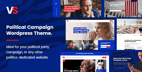 VoteStart - Political Campaign WordPress Theme