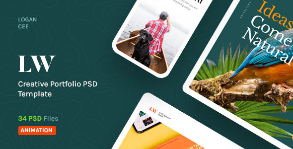 Lewis - A Distinctive PSD Template for Portfolio Showcase