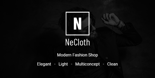 NeCloth - Multi-purpose eCommerce PSD Temlate