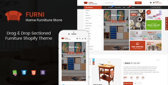 Furni - Multipurpose Sections Furniture Shopify Theme