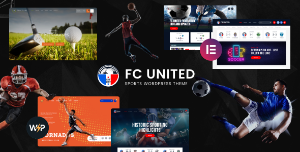 FC United | Football, Soccer & Sports WordPress Theme + Events & Shop