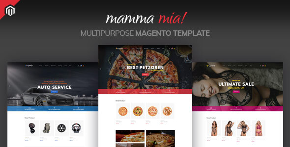 Mamma Mia - Multipurpose Magento Theme