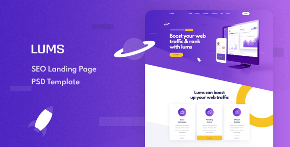 Lums - SEO Landing Page