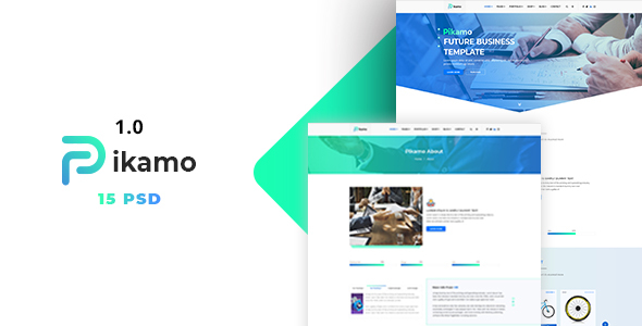 Picamo - Multipurpose Business PSD Template