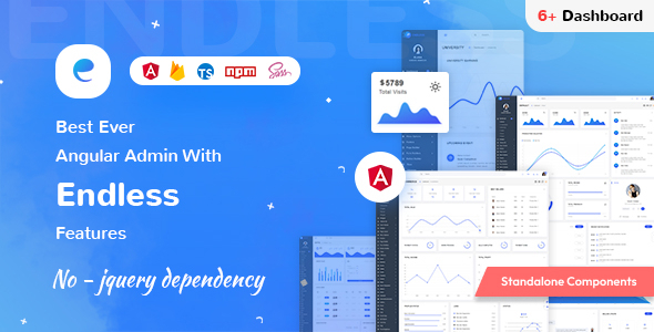 Endless - Angular 22 Admin Template