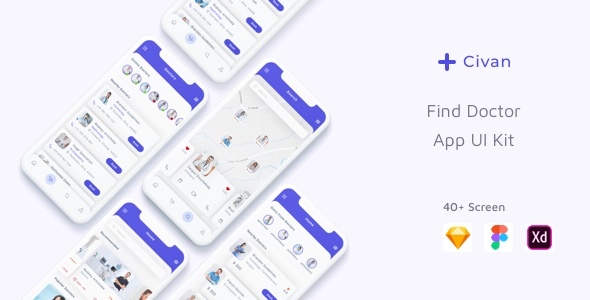Civan - Find Doctor App UI Kit