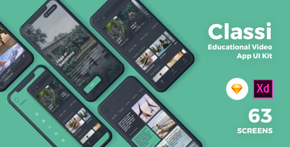 Classi - Educational App UI Kit