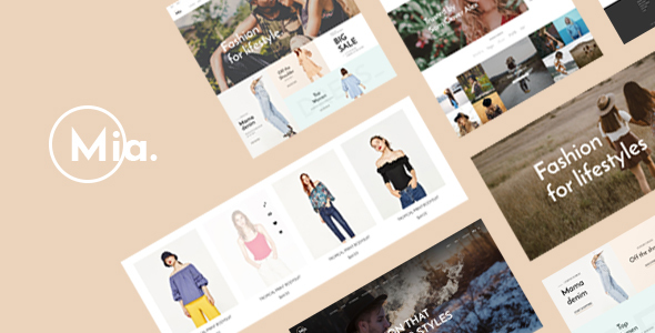 Leo Mia -  Fashion PrestaShop Theme for Clothing & Accessories Store