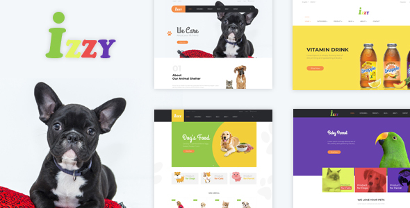 Bos Izzy - Veterinary Clinic & Pet Shop PrestaShop Theme