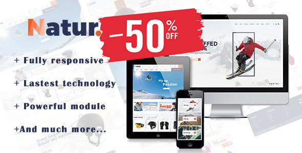 Leo Natur - Sport Gears & Fashion Prestashop Theme
