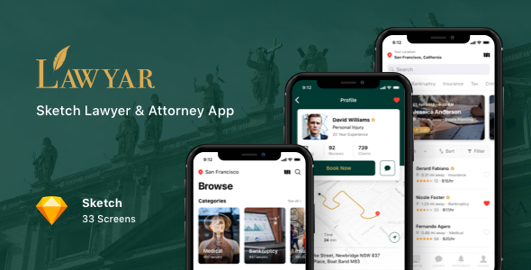 Lawyar - Sketch Lawyer & Attorney App
