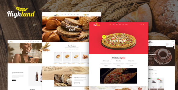Bos Highlands -  Prestashop 1.7.6 Theme for Food & Drink Shop
