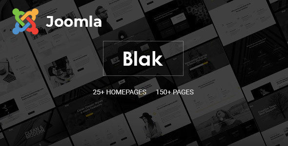 Blak - Responsive MultiPurpose Joomla 6 Website Template