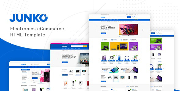 Junko - Electronics eCommerce HTML Template