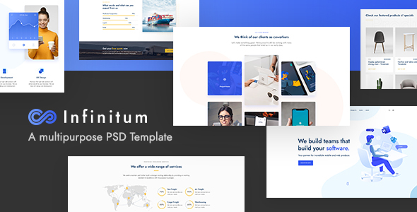 Infinitum - A Multipurpose PSD Template