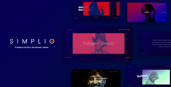 Simplio - Creative Portfolio WordPress Theme