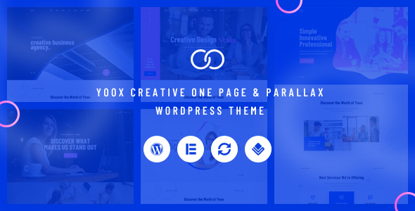 Yoox -  Creative One Page & Parallax WordPress Theme