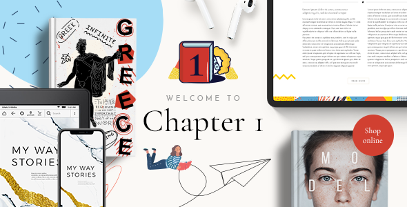 ChapterOne - Bookstore and Publisher WordPress Theme