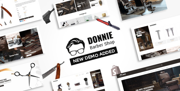 Donnie | Barber Shop Shopify Theme