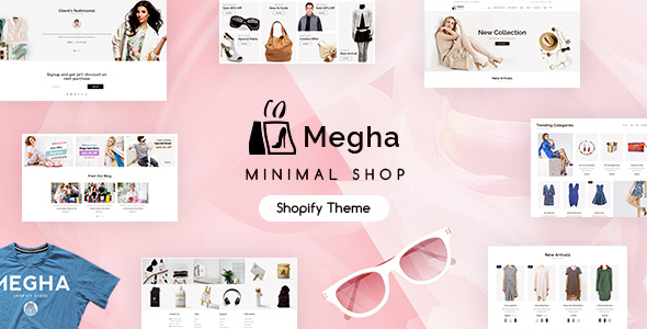 Megha - Minimal Shopify Store