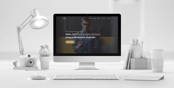 ALEX - Creative Portfolio Muse Template